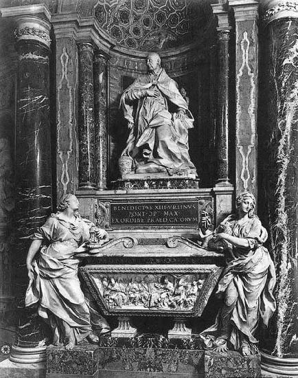Tomb of Pope Benedict XIII, unknow artist